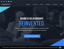 Tablet Screenshot of nourgroup.com